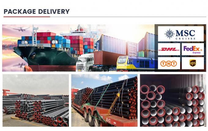 Complete Variety ISO2531 En598 De 98-1668 DN80-DN2600 Ductile Iron Pipe Used for Hydraulic/Automobile Pipe, Oil/Gas Drilling 14