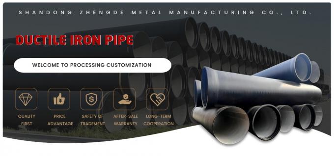 Ductile Iron Pipe Factory Hight Quality ISO 2531 K9, C40, C30 DN500 Ductile Iron Pipe Manufacturer for Water Supply with Factory Direct Sale 0