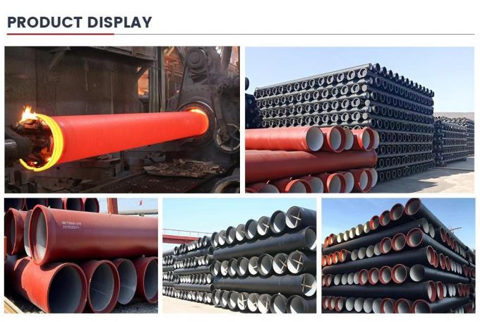 Ductile Iron Pipe Factory Hight Quality ISO 2531 K9, C40, C30 DN500 Ductile Iron Pipe Manufacturer for Water Supply with Factory Direct Sale 11