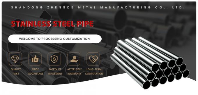 DIN Polished Stainless Steel Rectangular Tubing Ss 201 304 Ss Polished Pipe 0