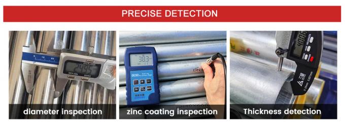 Factory Price Sells Custom Dimensions 6m 12m Dx51d Galvanized Steel Pipes 8