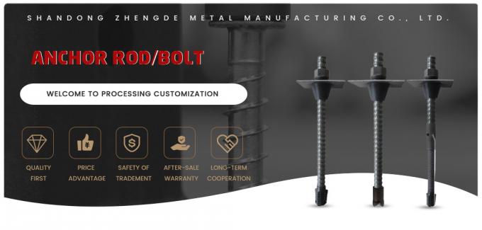 High Strength Full Threaded Steel Self Drilling Anchor Bolt Hollow Anchor/Hollow Anchor Bar Anchor Rods 0