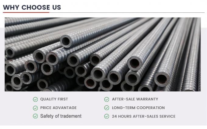 High Strength Full Threaded Steel Self Drilling Anchor Bolt Hollow Anchor/Hollow Anchor Bar Anchor Rods 10