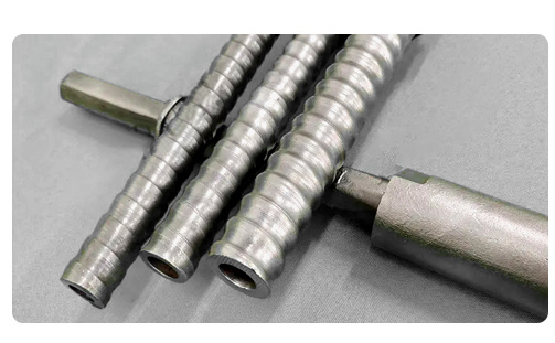 Round Hot Rolled Anchor Rod / Self Drilling Anchor Bolt Pipeline Transport 2