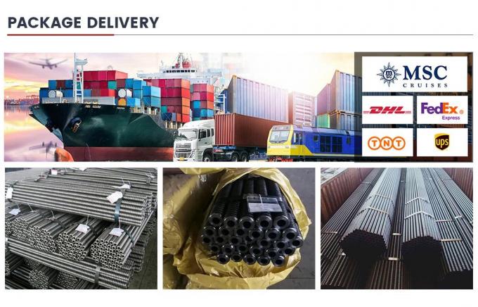 Round Hot Rolled Anchor Rod / Self Drilling Anchor Bolt Pipeline Transport 14