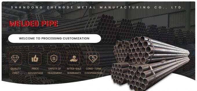 Longitudinal Spiral Welded Steel Pipe DN15 DN20 DN25 Schedule 10 Tube 0