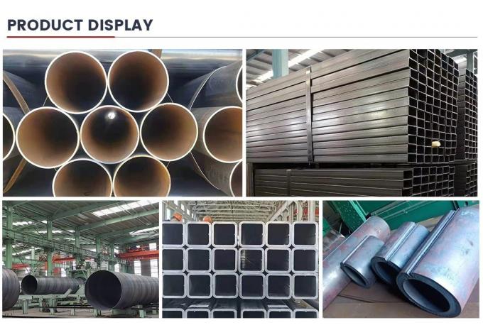 Longitudinal Spiral Welded Steel Pipe DN15 DN20 DN25 Schedule 10 Tube 7