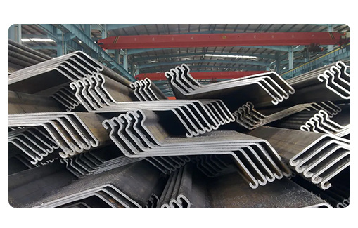 AISI Standard 400 X 100 Carbon Steel Sheet Piles Cold Formed  U Z Type 5