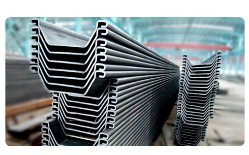 Z Type hot rolled sheet piles OEM For Port Construction And Deep Foundation 4